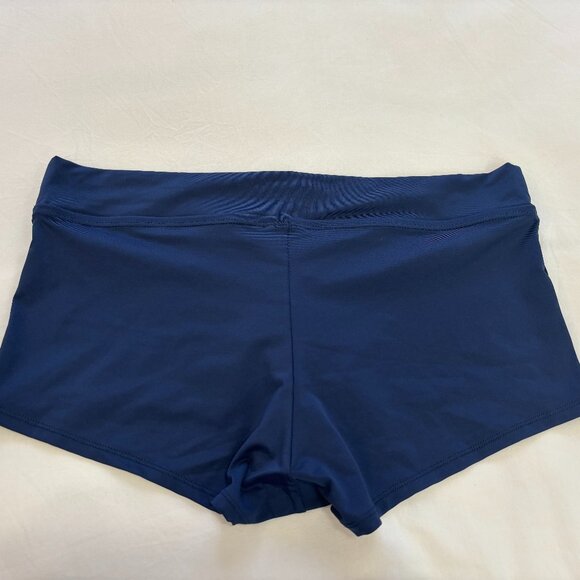 NWT NIKE Women's Midnight Navy Swim Shorts, Size XL, Style NESSE316 - Picture 2 of 9